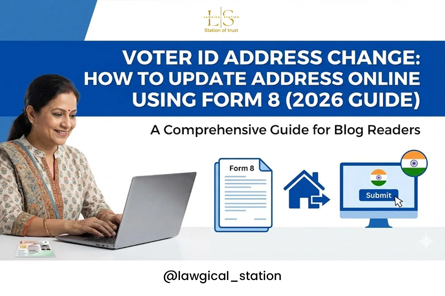 Voter ID Address Change: How to Update Address Online Using Form 8 (2026 Guide)