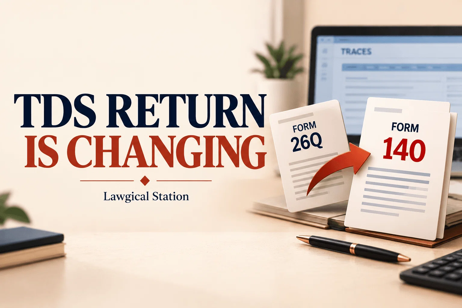 TDS Return Is Changing: Form 26Q Is Now Form 140, and Q2 Is Due 31 October 2026